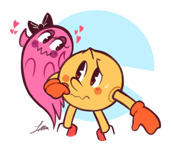 pac man pinky